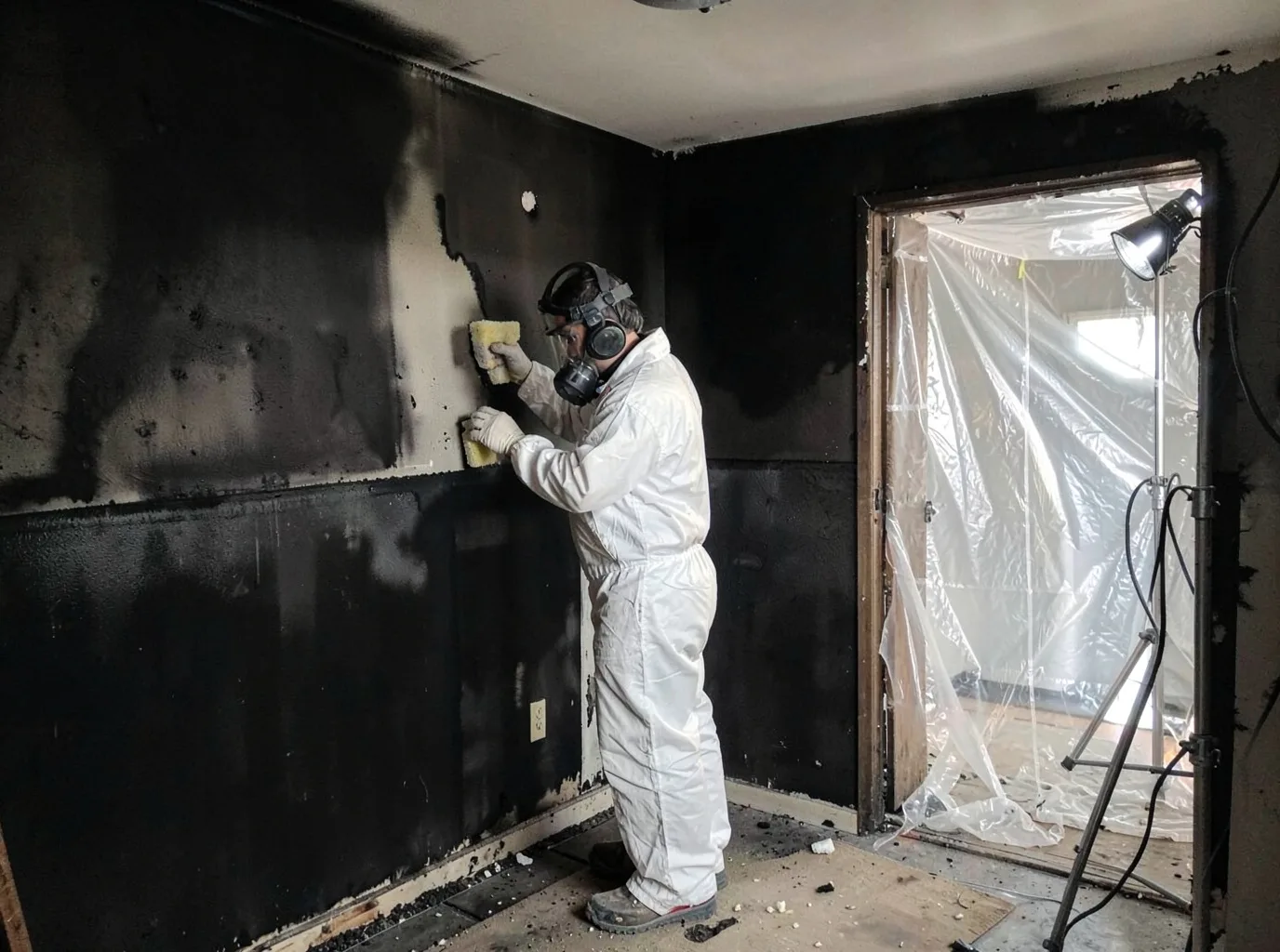Fire Damage Restoration company in Sharon Springs, KS
